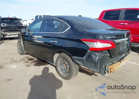 2015 Nissan Sentra Sv from USA, damaged, VIN 3N1AB7AP3FL671017